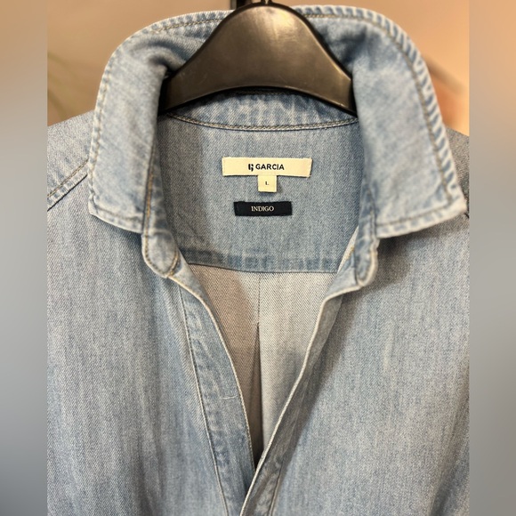 Garcia denim belted jumpsuit 100% cotton - Picture 6 of 7